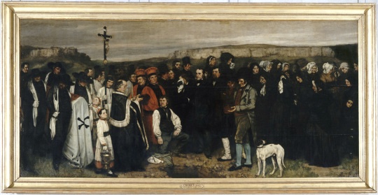 Courbet enterrement