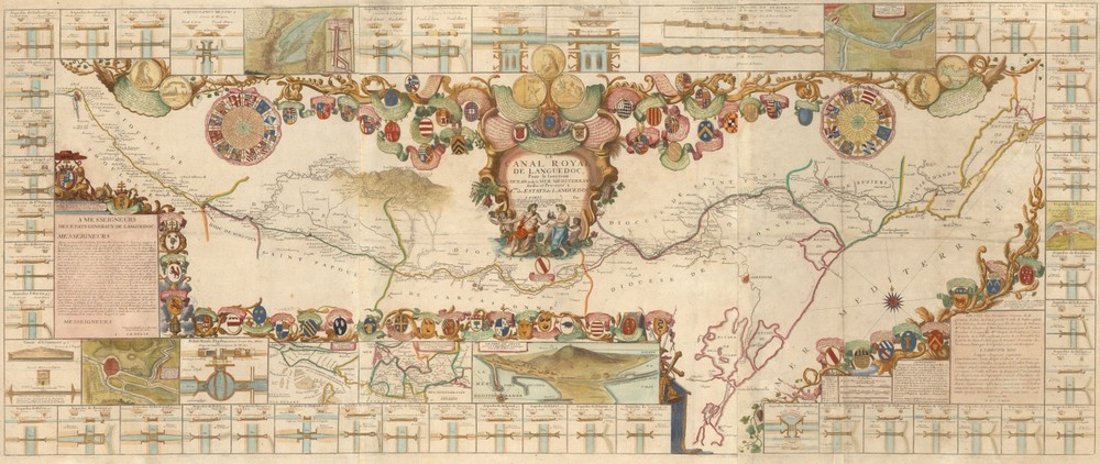 le canal royal rumsey map coll.