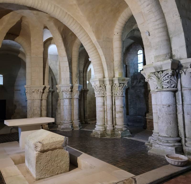 saintes st. eutrope krypta
