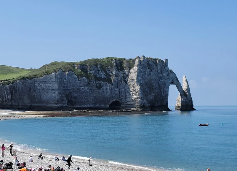 etretat porte d'amont, aiguille