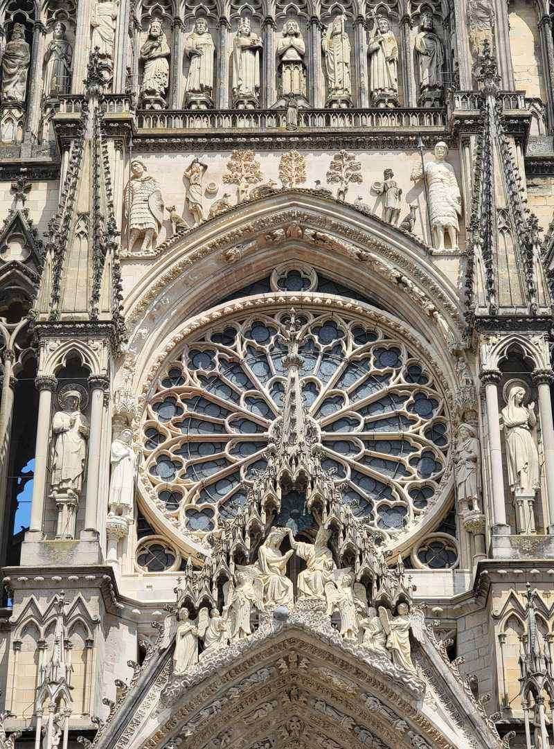 reims kathedrale west fensterrose